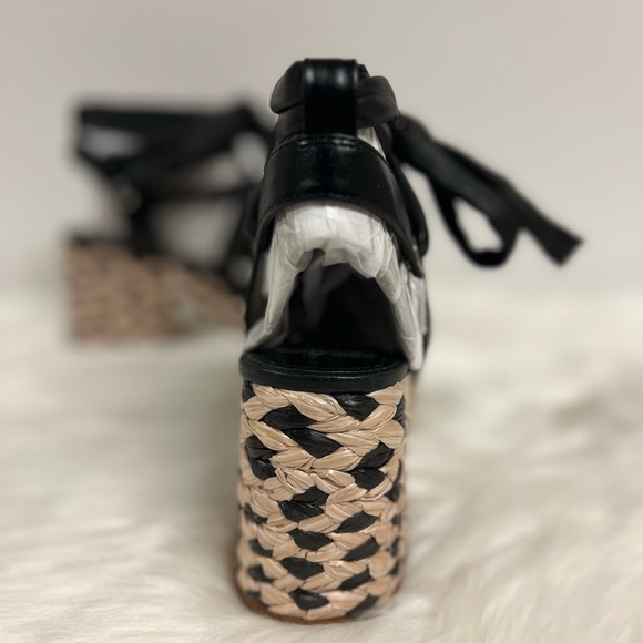 Vince Camuto Roreka Strappy Espadrille High Heel Platform Sandals Size 7.5 NWOB - Picture 6 of 10